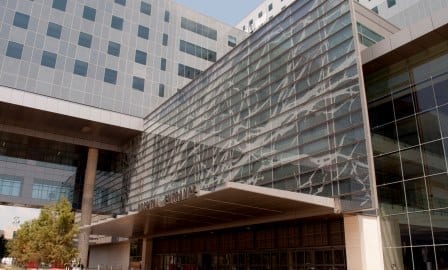 The New Parkland Hospital Entrance of Names
