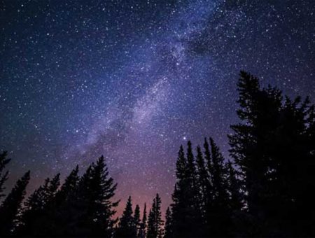 Milky Way from Below