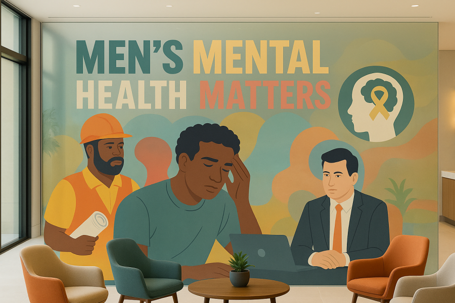 Supporting Men’s Mental Health in Our Industry