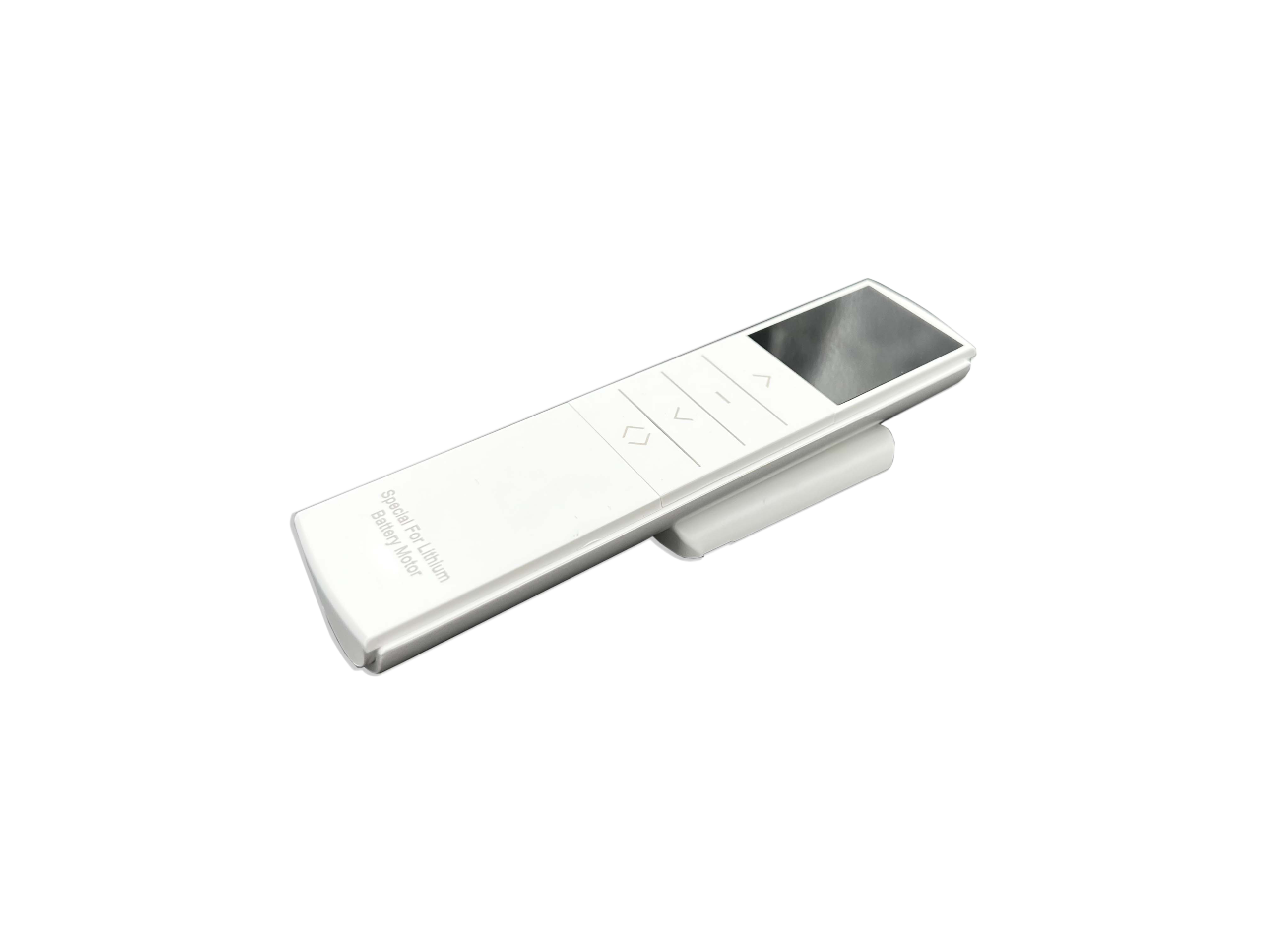 Remote control for motorized BGB integral blinds