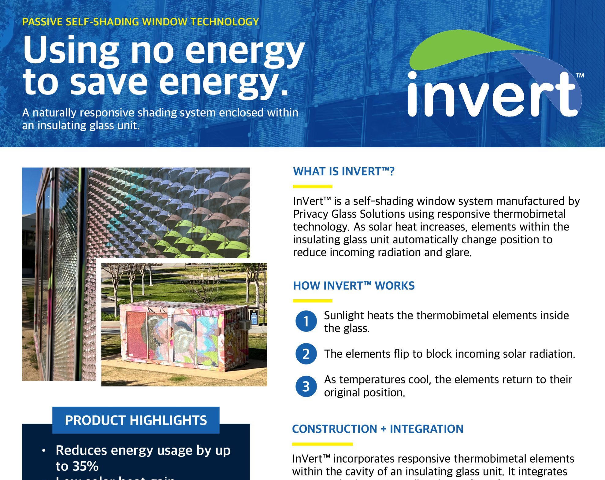 InVert™ Self-Shading Technology