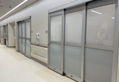 Baptist health switchable glass