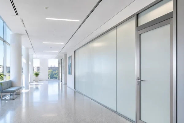 Clarity Switchable Privacy Glass — Healthcare