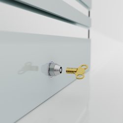 ey-locking control for a Vistamatic privacy vision panel